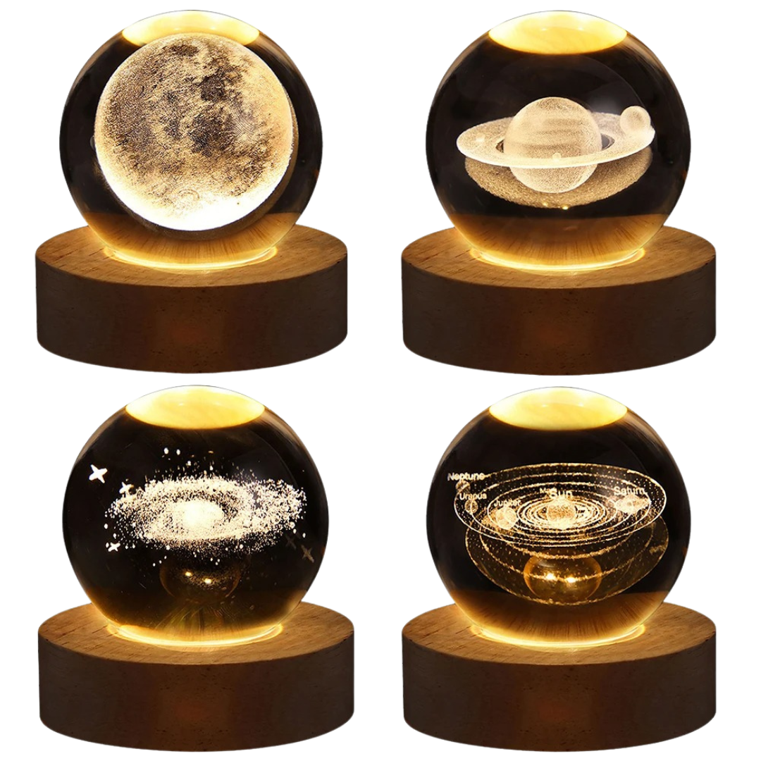 Universe Crystal Lamps