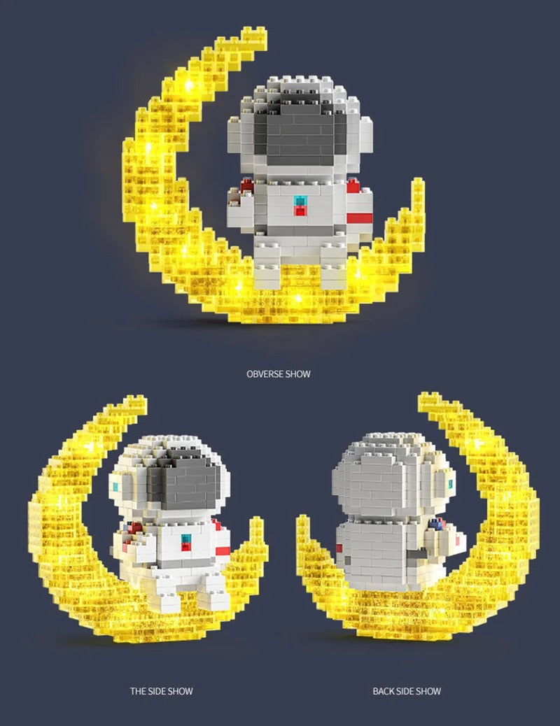 Spaceman Figurine Assembly Set