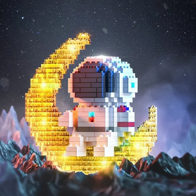 Spaceman Figurine Assembly Set