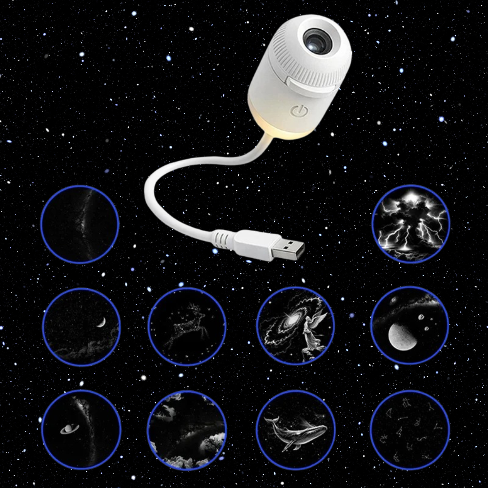 Galaxy Projector Night Light