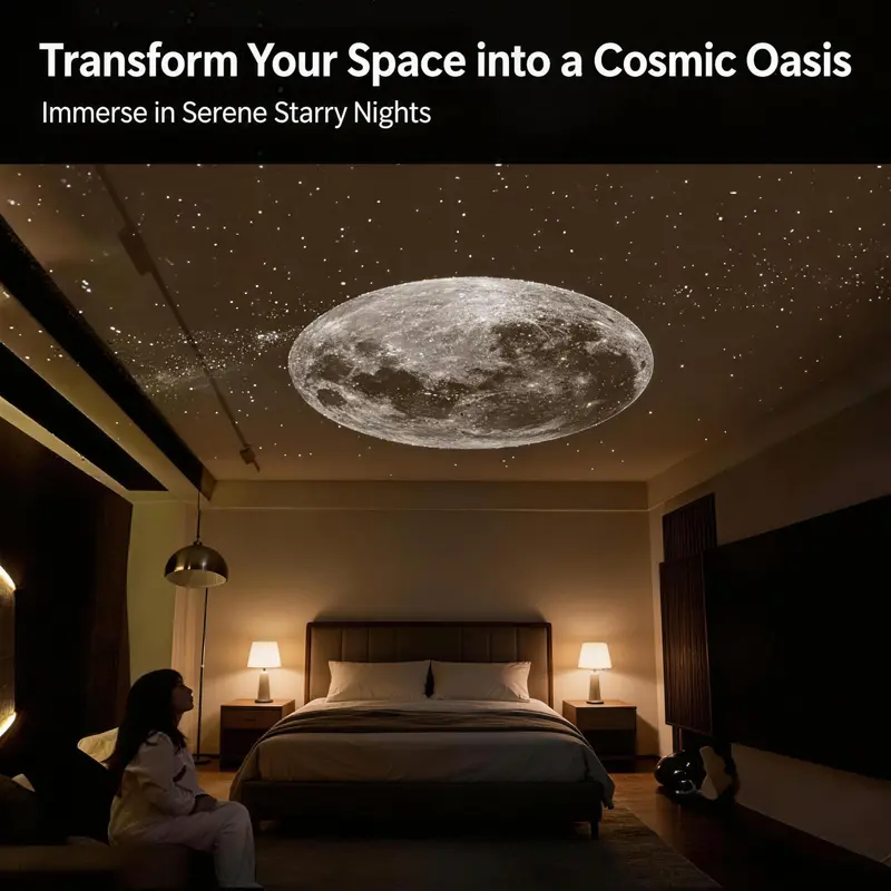 Galaxy Projector Night Light